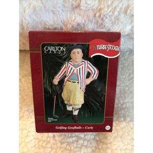 Carlton Cards Three Stooges Christmas Ornament
